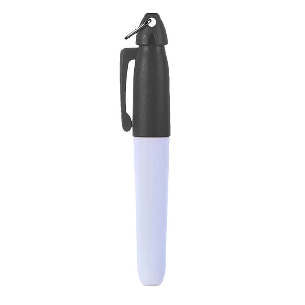 Linjemarkerare Klämma + Penna - Flera färgval Svart