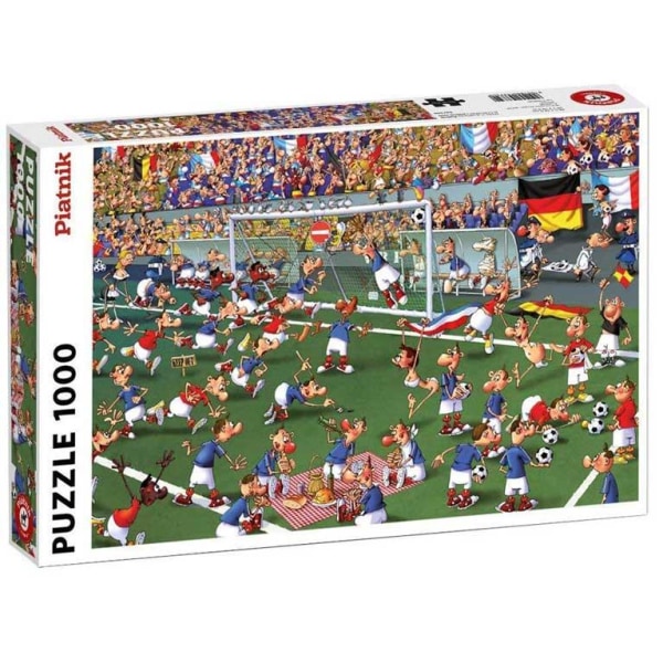 Piatnik Pussel - Francois Ruyer: Fotboll 1000 Bitar multifärg