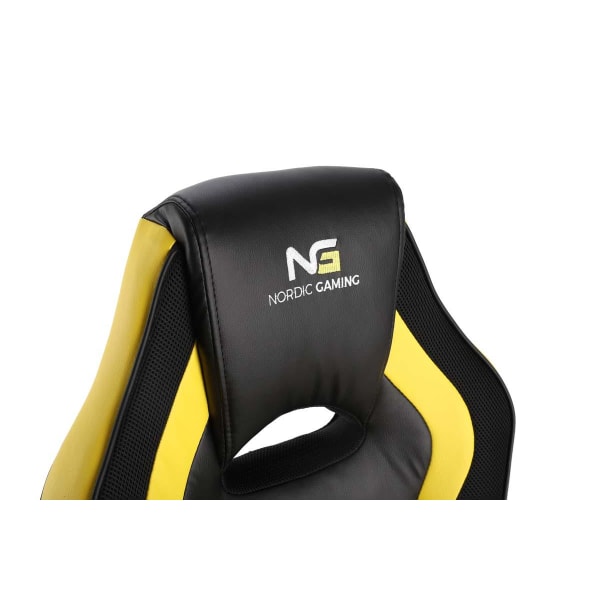 Nordic Gaming - Charger V2 Gamingstol - svart/gul Gul