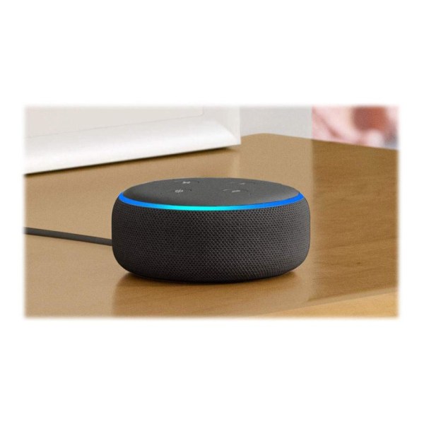 Amazon - Echo Dot (3rd Generation) Smart högtalare - Svart Svart