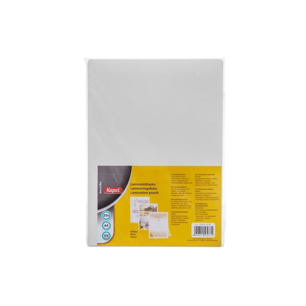 Kapel - Lamineringsfickor A4 25-pack Transparent 11ee | Transparent | 494 |  Fyndiq