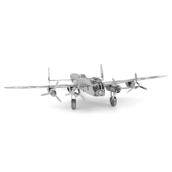 Metal Earth Flygplan Avro Lancaster Modellbyggsats i metall Silver