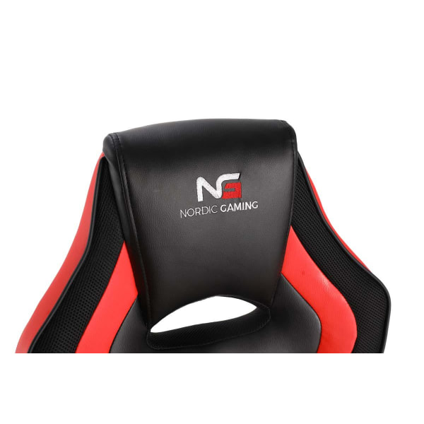 Nordic Gaming- Charger V2 Gamingstol - svart/röd Röd