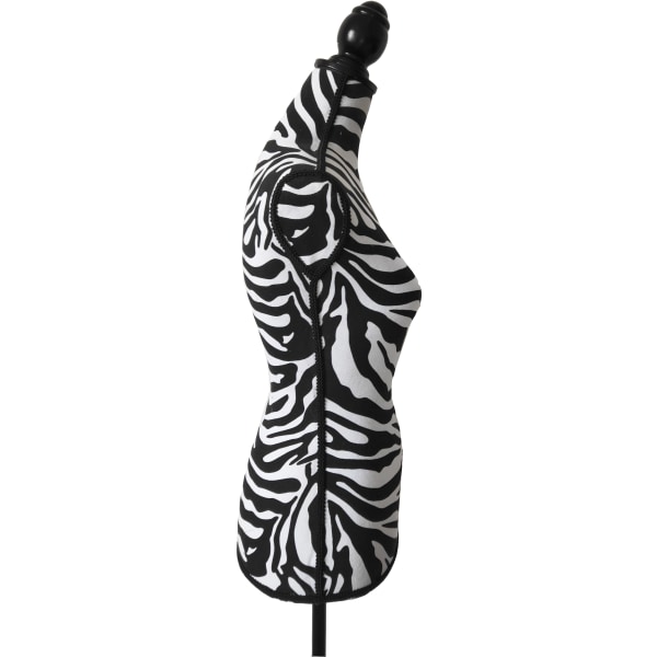 048 Dekoration provdocka zebra