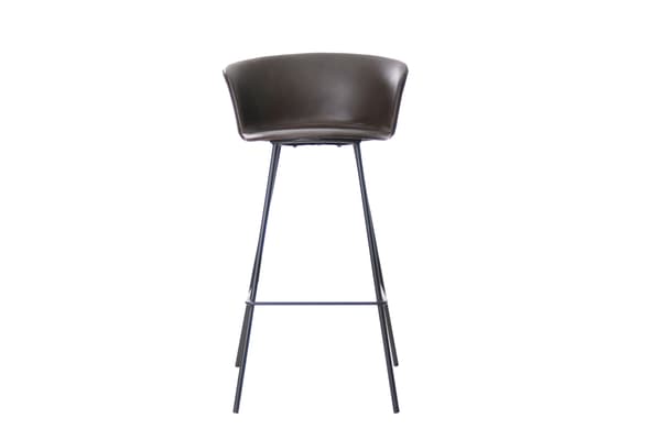Bar stol brun pu