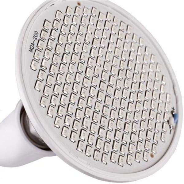 Plantelampe med klips - Plantebelysning - hvit lampe