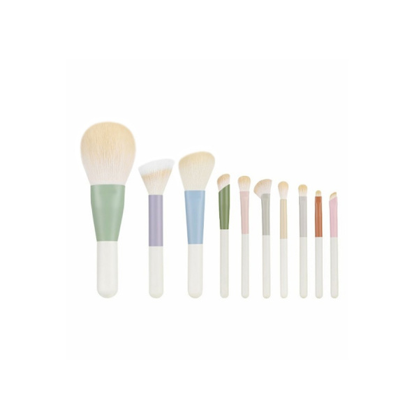 10 stycken Morandi mini sminkborstset