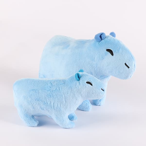 2 stk. Capybara Plyslegetøj, Capybara Kæledyr, Til børn
