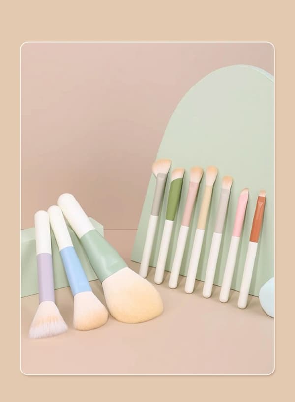 10 kappaletta Morandi mini meikkisivellinsetti