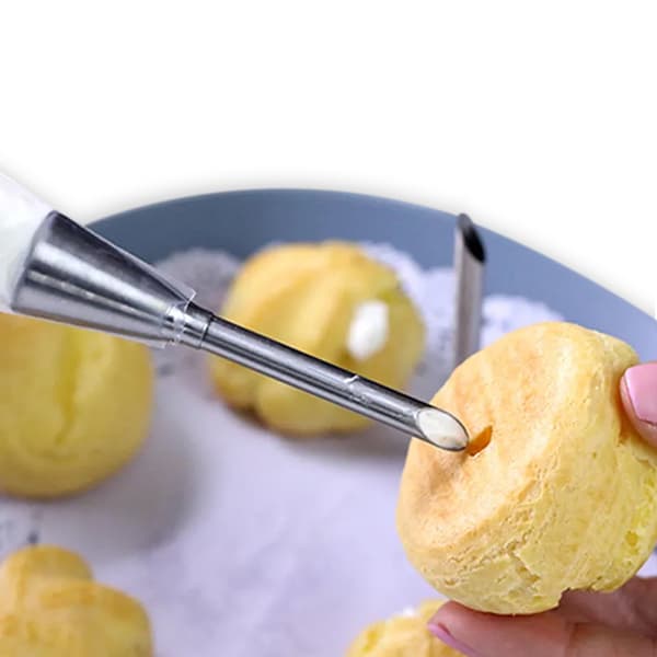 Sprøjtedyse Fyldedyse til fyldning af doughnuts, rustfrit stål