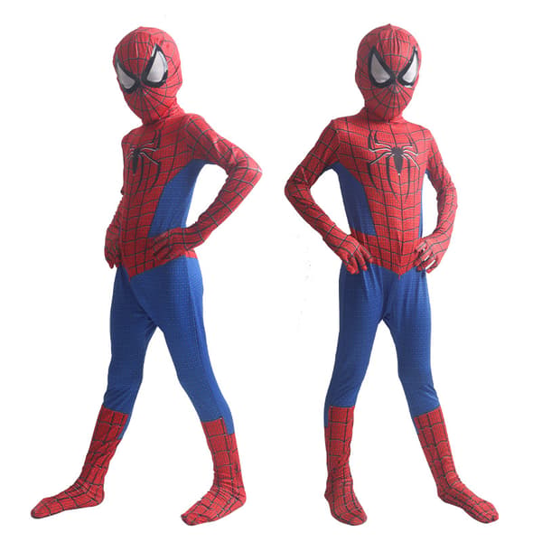 Spider-Man dräkt för barn i åldern 3-12 100cm