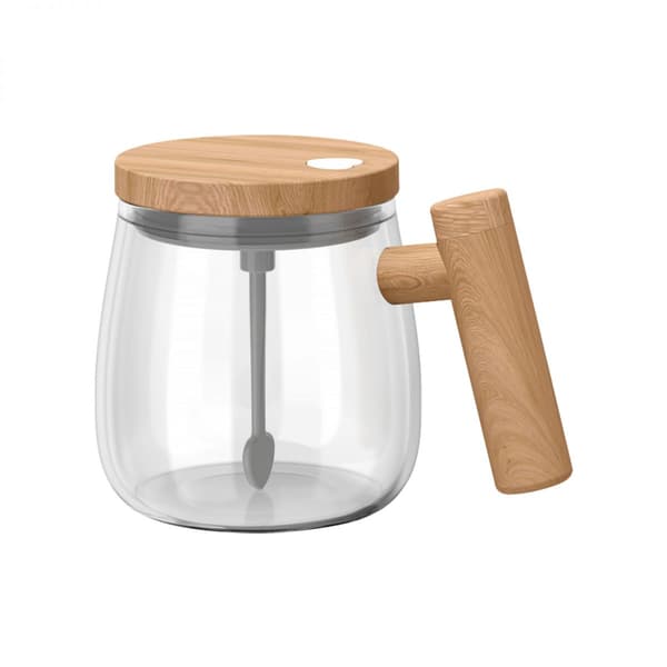 Elektrisk selvomrørende kaffekopp, for kaffe, te, melk