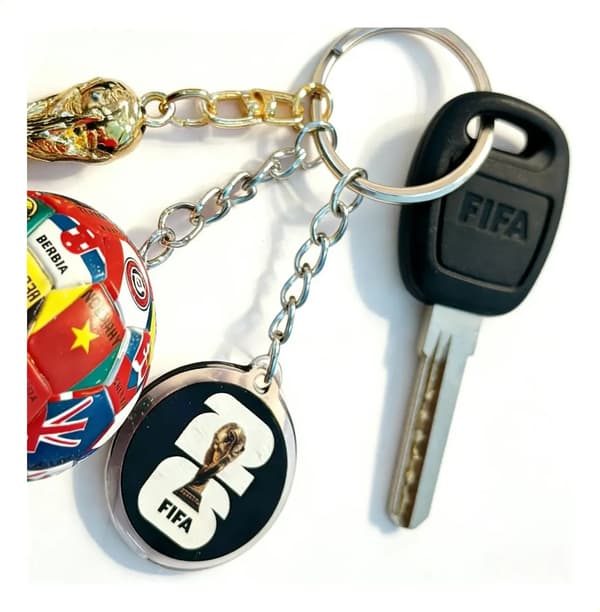 2026 FIFA World Cup Trofæ Nøglering