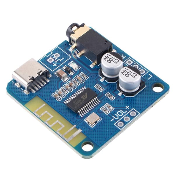 Ny oppgradert 5.0 Bluetooth-lydmottakermodul tapsfri overføring Bluetooth-mottaker Bluetooth-dekoderkortmodifikasjon