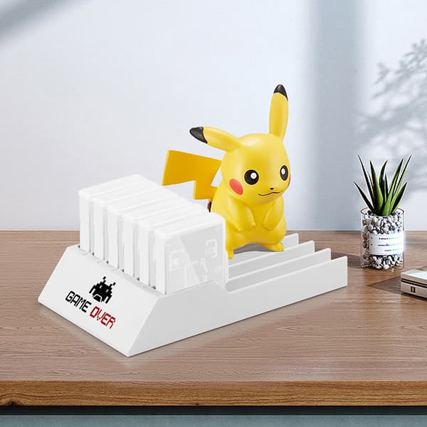 Nintendo Switch 2 Switch OLED Switch Lite Spilkort Etui Transparent TF Opbevaringsboks 10 Pak