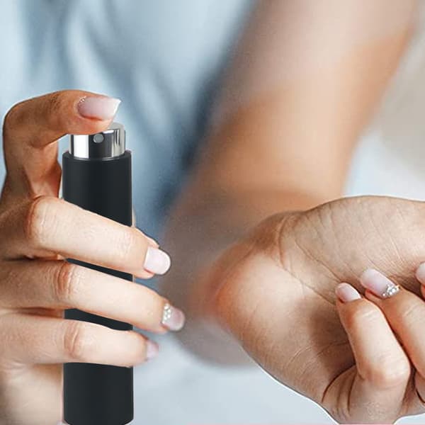 Parfymeforstøver Påfyllbar 10ML, Mini Bærbar Sprayflaske