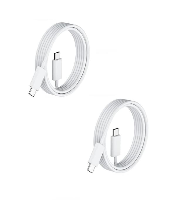 Applen Type-C - Type-C -pikalatauskaapeli [1M] Tukee Apple 15-16 -sarjaa 2 kpl