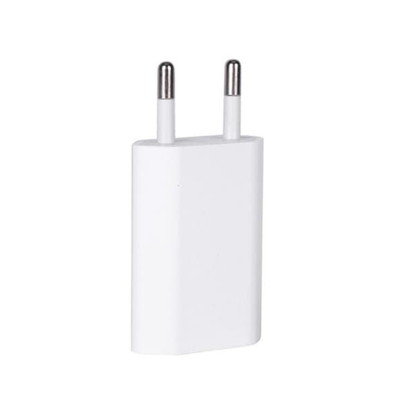 USB-strömadapter från 230V till 5V USB Typ A ho 1A, 5W iPhone