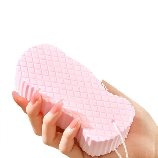 Badesvamp 3D Svamp 4-pakke + 4 gratis kroge