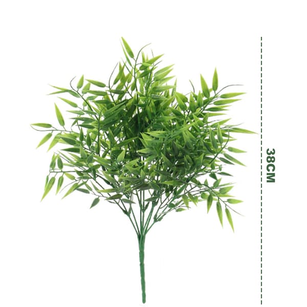 Kunstige bambusblade, kunstige bambusblade, grene
