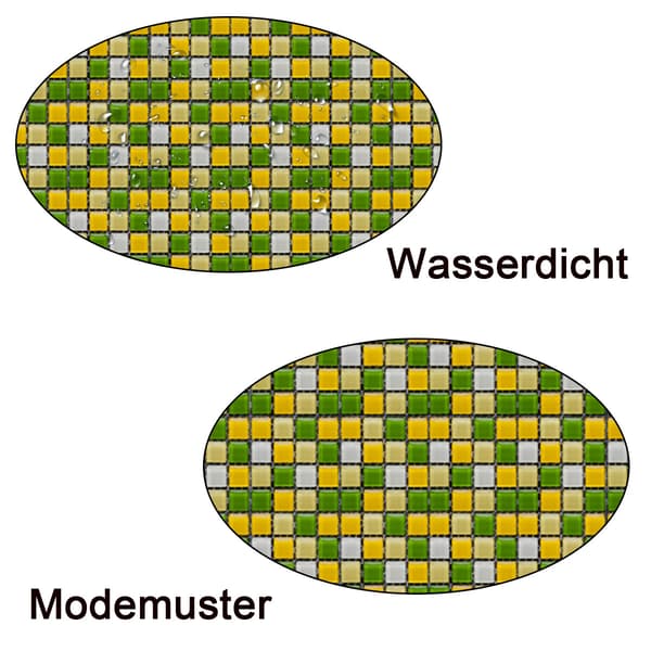 Flisestickers Mosaikk Bad Selvklebende, for Baderom Stue