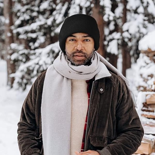 Beanie Hue Blød Let Vinterstrik til Mænd og Kvinder