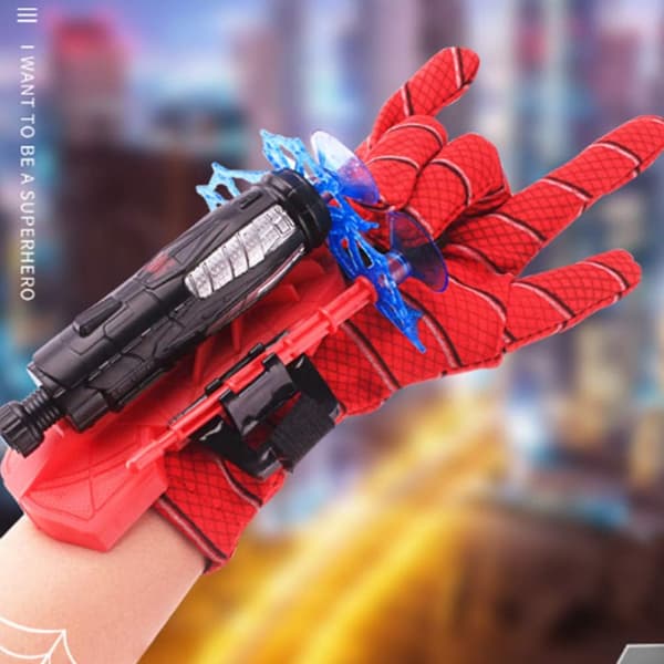 Spider Launcher-handskar för barn, rollspels-handskar, Spider Launcher-handskar, rolig pedagogisk leksak för barn