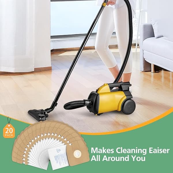 MM-dammsugarpåsar för Eureka Mighty Mite 3670 3680 behållardammsugare