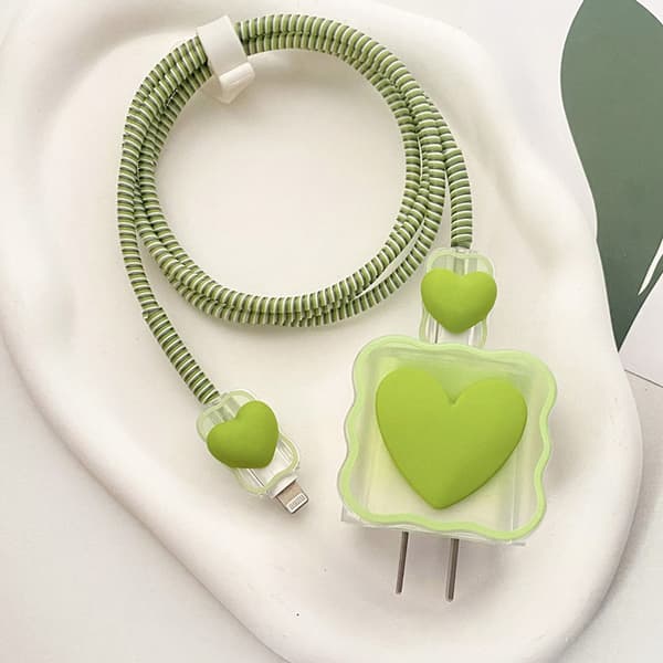 1 Set Gradient Kärlek för Apple 20w Laddarskyddskabel (Laddare ingår ej), 3