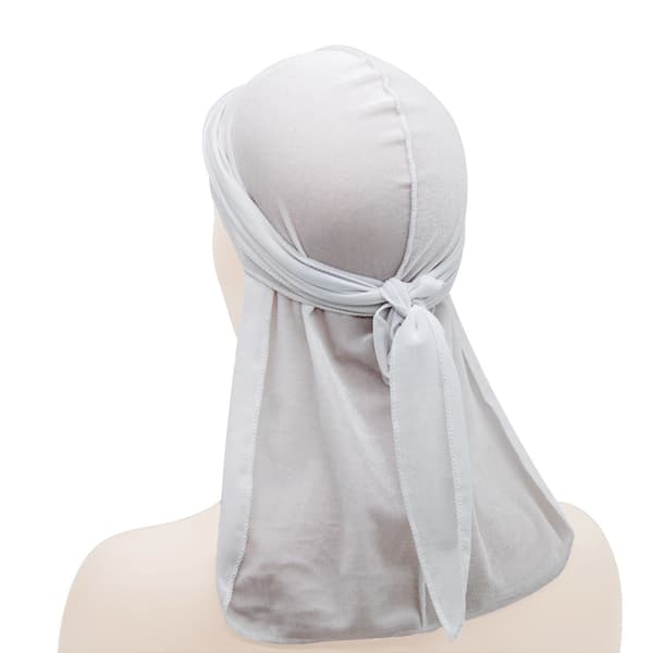 Fløyel Durag Hodeplagg - Ekstra Lang Hale, Flere Farger, 100cm Lengde