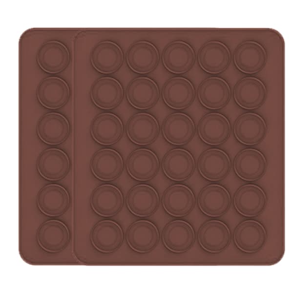 Backmatte Silikon Bake Matte 30 Hull Macarons Silikonmatte Silikonform Non-stick Form Macarons