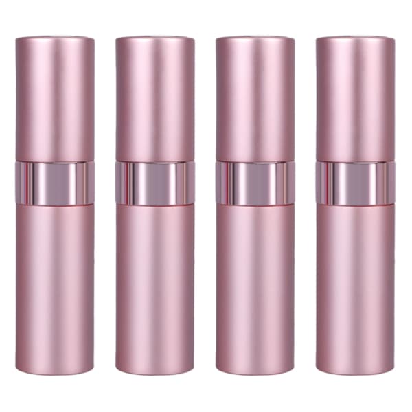 Parfymesprayflaske, påfyllbar for reise, håndveske, 8 ml, 4 stk