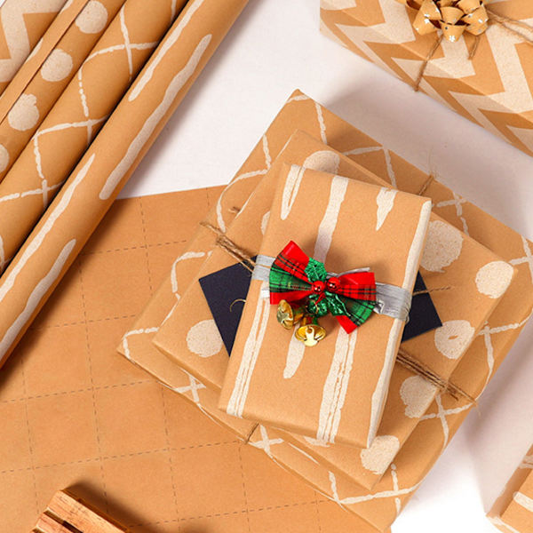 Presentpapper, Julpackpapper, för presentinslagning