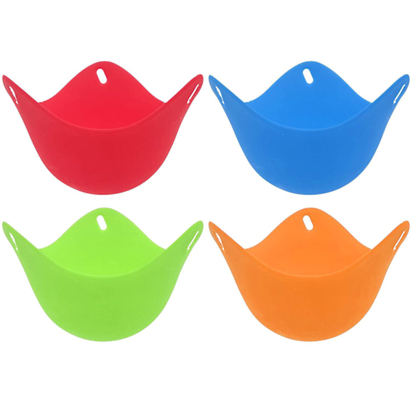 Eier Kochen, Silikon Eier Pochierer, Machen Perfekte Pochierte Eier in Minuten (4 stk)