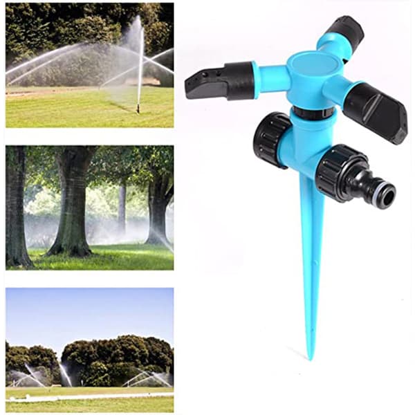 Roterande trädgårdssprinkler, 361 grader