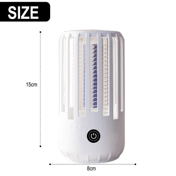 Bug Zapper Utomhus Trådlös Myggdödare Inomhus Bärbar Camping Bug Zapper Elektrisk Fälla