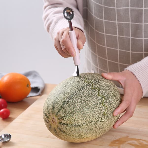 Melonskje for DIY Fruktskje Kuleformer