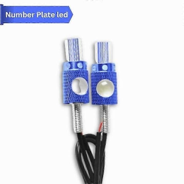Ny mini LED blinklys til cykel 2026 - Nummerpladelys - Dobbeltsidet