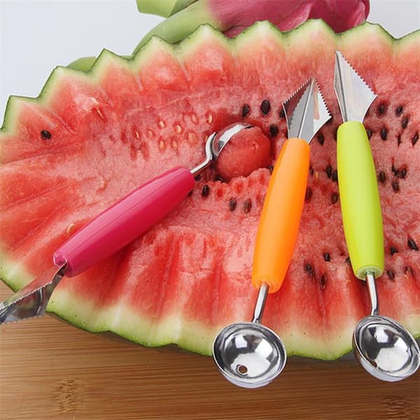 Melonskje for DIY Fruktskje Kuleformer