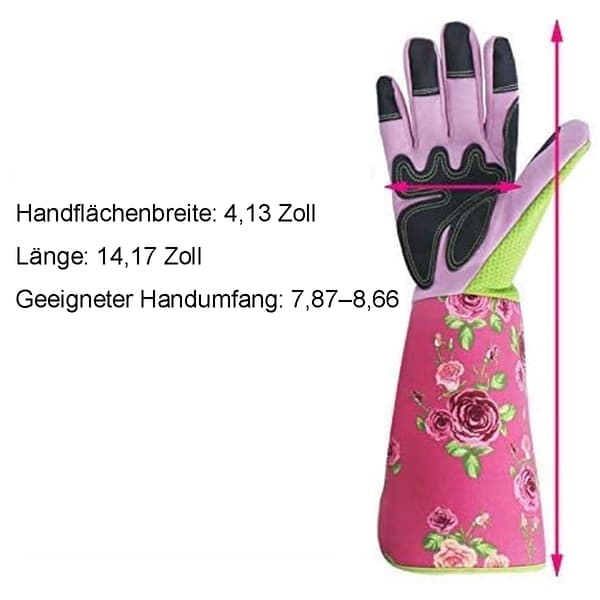 Hagehansker, lange torntette hagehansker