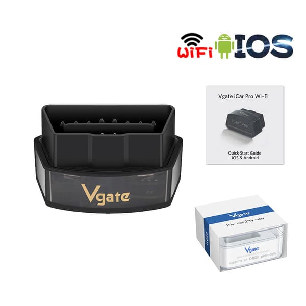 Vgate iCar Pro WiFi Bluetooth 4.0 OBD2 Scanner Bil Diagnostisk Kodeaflæser Til iPhone Android wifi