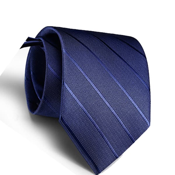 Glidelåsslips for formell bryllupsbrudgom Polyester Lett å trekke knute