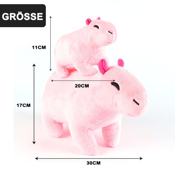 2 kpl Capybara-pehmolelu, Capybara-pehmolelu, lapsille