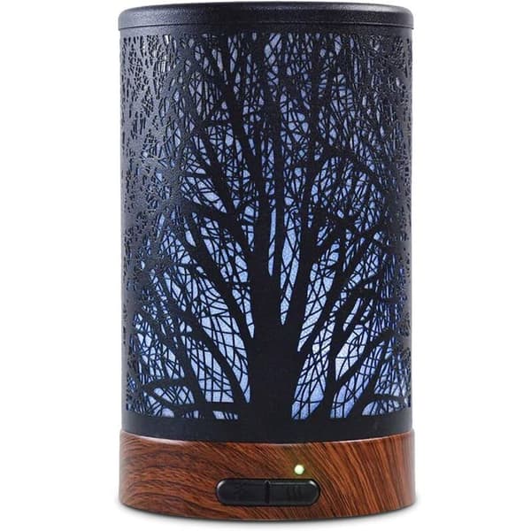 100 ml Ultralyd Æterisk Olie Diffuser, Lydløs, 7 Farver, Timer & Automatisk Slukning