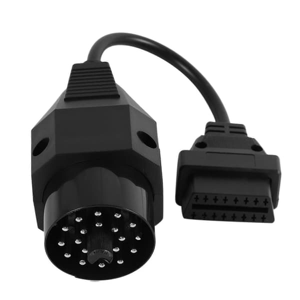 OBD OBD II Adapter Til 20 Pin Til OBD2 16 Pin Hun Connector E36 E39 X5 Z3 Til 20Pin