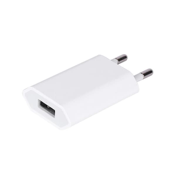 USB-strömadapter från 230V till 5V USB Typ A ho 1A, 5W iPhone