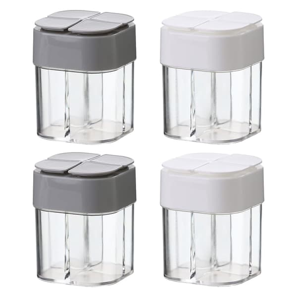 Kryddströare, Campingkök med lock, plast, transparent