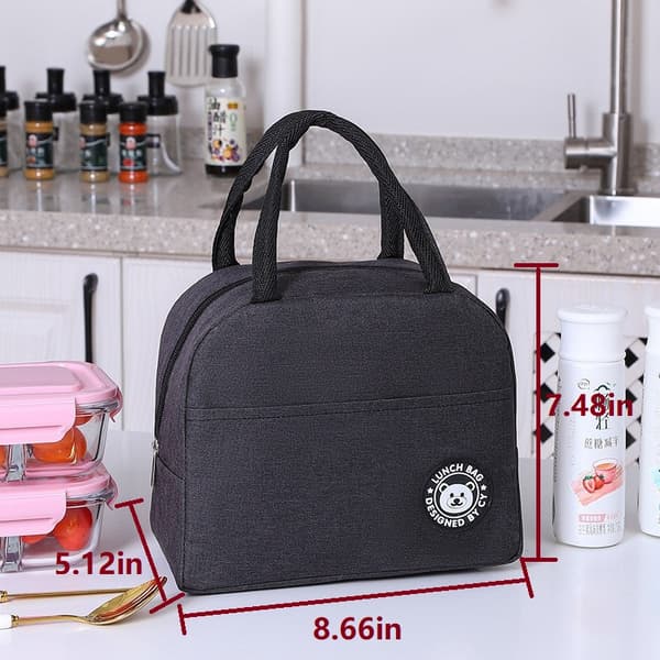 Lunsjbag (Dame/Herre) (Svart)