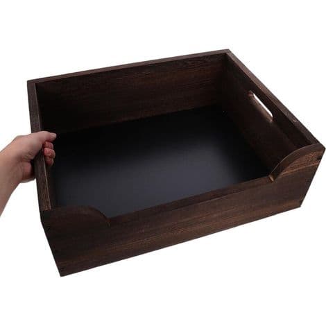 Stor bejdset trækattetoilet 45X32X155 CM til katte og