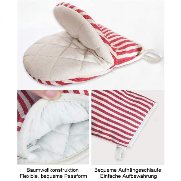 Ovnhandsker, bagehandsker, ovnhandsker, varmebestandige